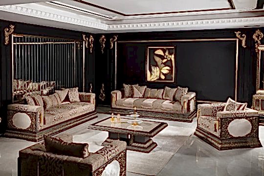  Lüks Klasik Koltuk Takımları: Salonunuzdaki Saray Esintisi | SRÇ Klasik Mobilya