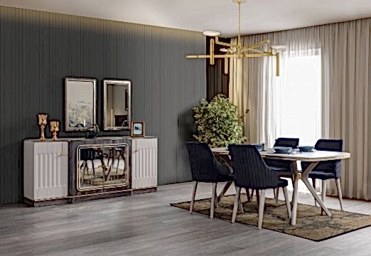 Modern Yemek Odası Takımları: Minimalist İhtişam ve Fonksiyonel Sanat | SRÇ Klasik Mobilya