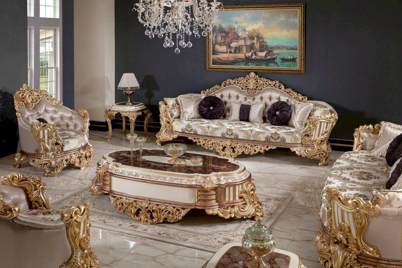 Anber Klasik Koltuk Takımı