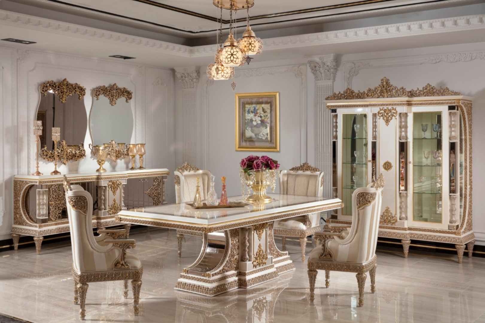 Craft Klasik Yemek Odası Takmı