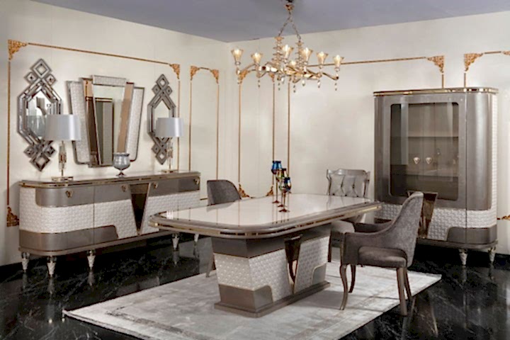 Qualıty Modern Yemek Odası Takımı | SRÇ Klasik Mobilya